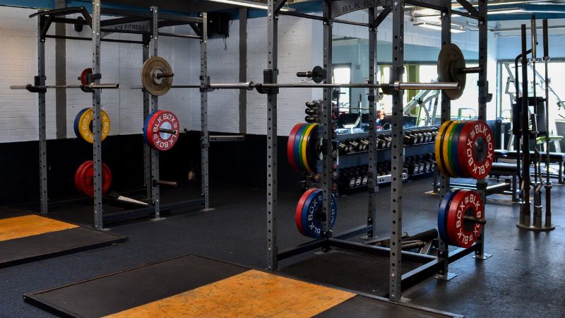 Downstairs gym