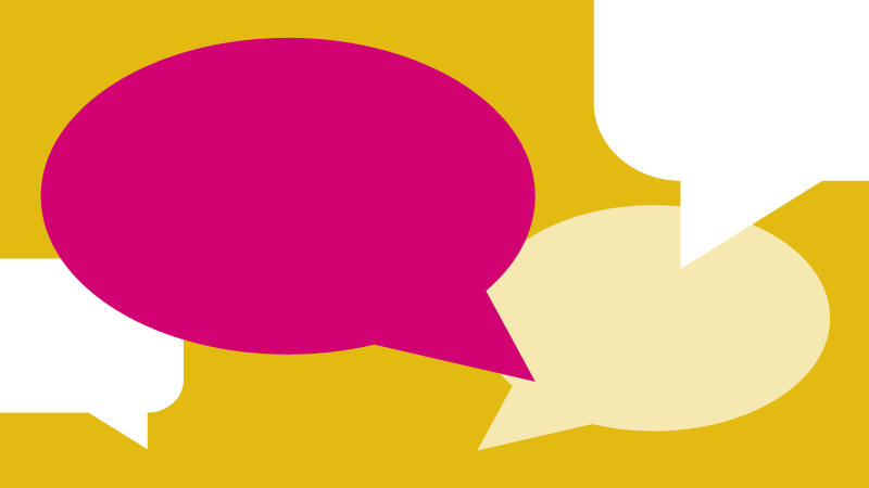 Speech bubbles