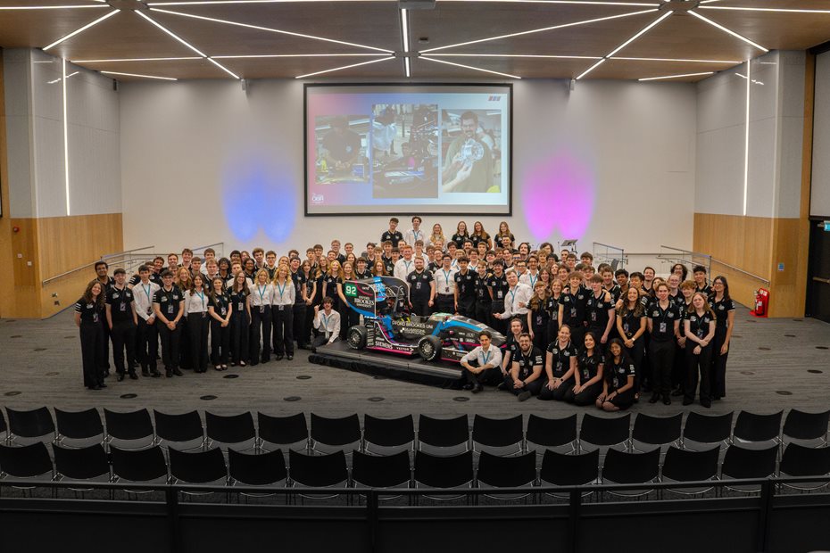 Formula Student car launch event