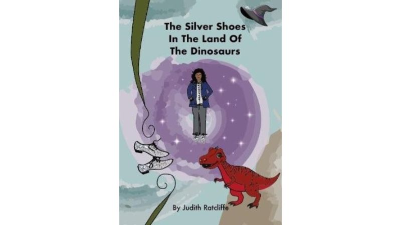 The Silver Shoes in the Land of the Dinosaurs cover