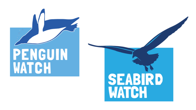 Penguin Watch and Seabird Watch logos