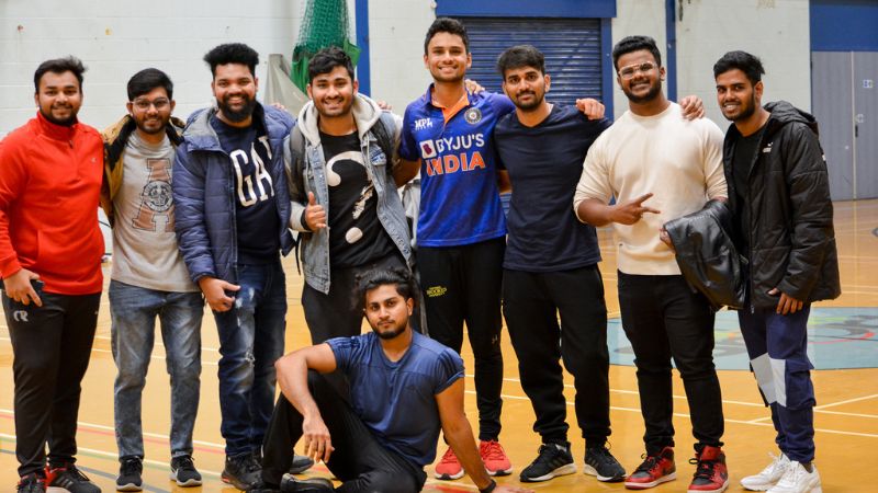 Student cricket team picture