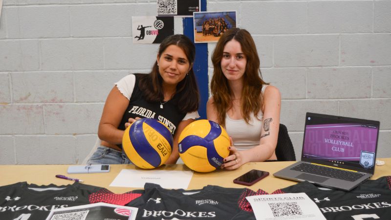 Volleyball Club at Sports Fair 