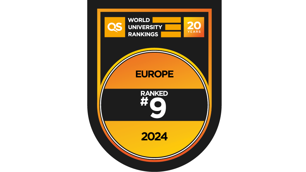 Ranked 9 QA World Rankings Europe