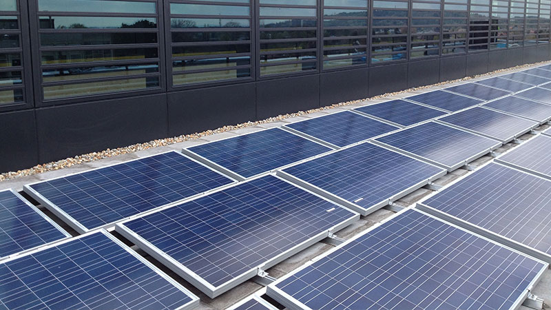 Oxford Brookes solar panels 