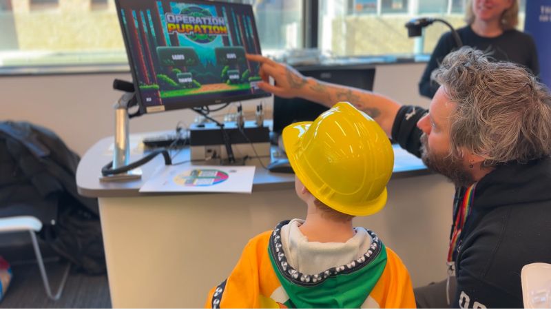 winwood labs at the science bazaar