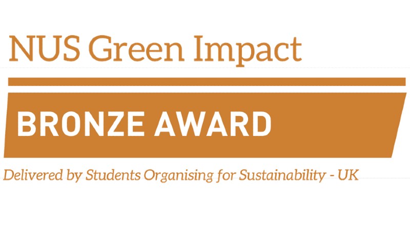 NUS Green Impact Bronze Award Logo