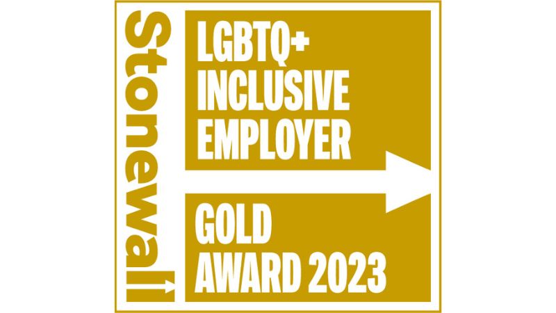 Stonewall Gold award logo