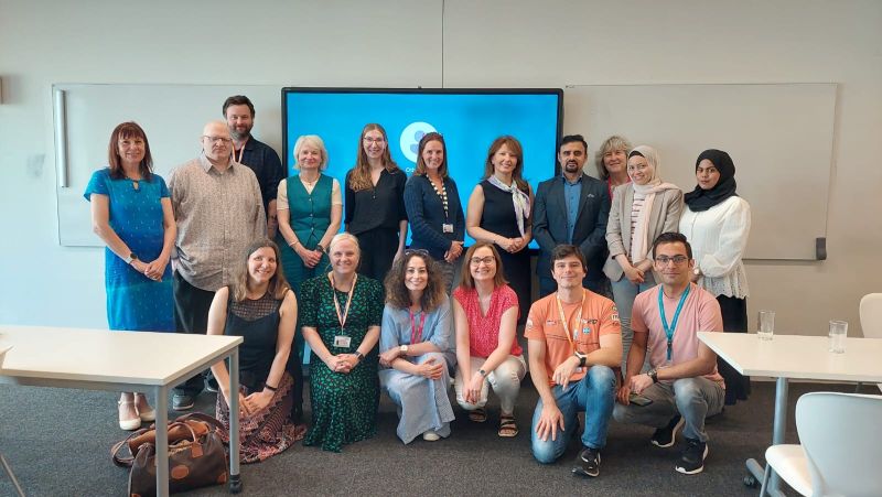 student receiving certificate