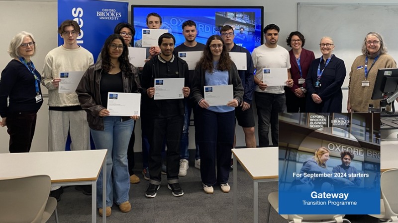 Gateway Transition Programme graduants