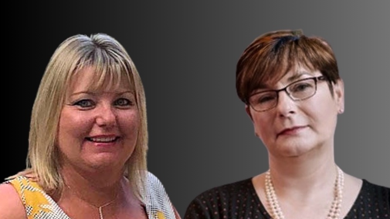 Dr Sally Bassett and Dr Clair Merriman