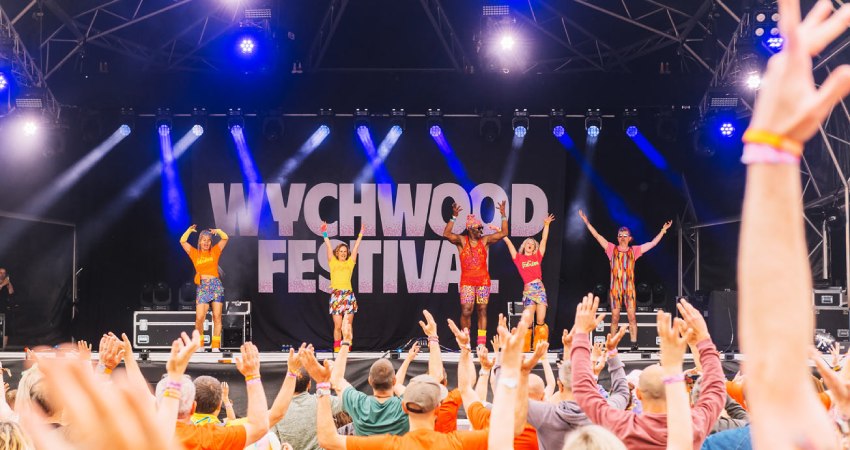 Wychwood Festival stage