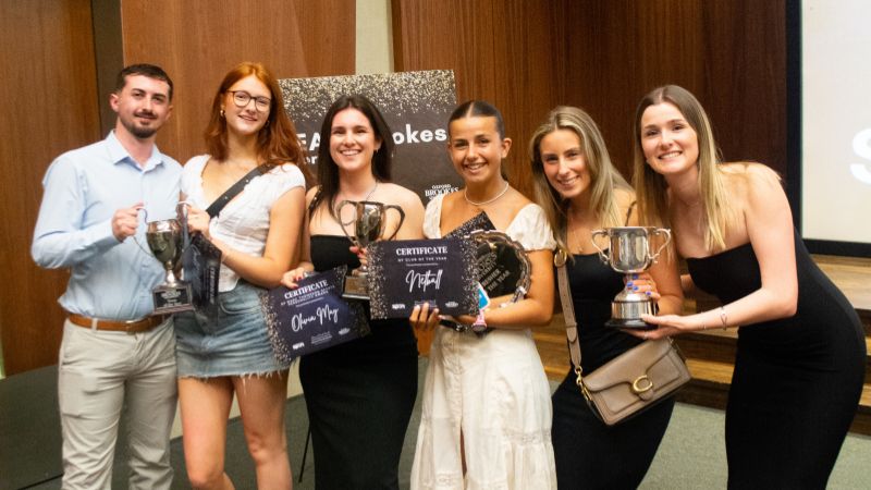 Netball club celebrating win
