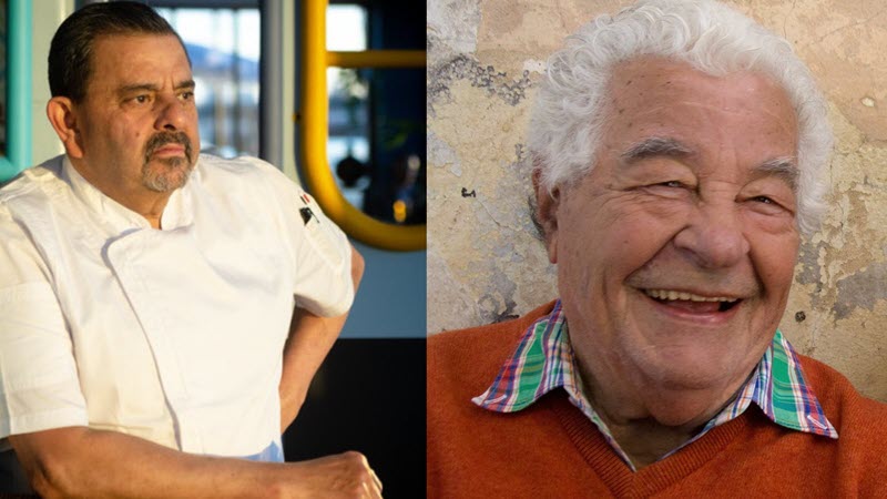 Image of Cyrus Todiwala and Antonio Carluccio 