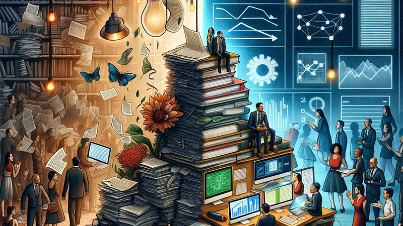 Image of book stack