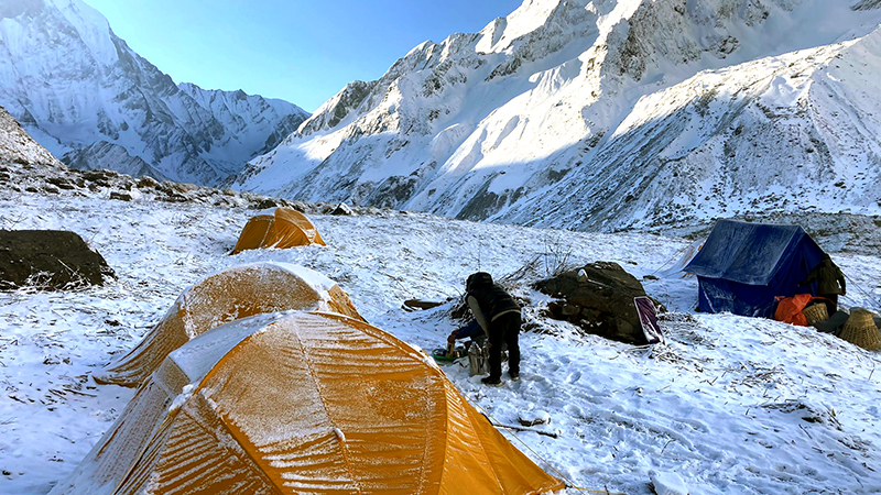 Brookes Climb in Nepal and Morocco