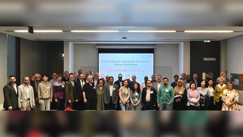 Attendees at the Annual Conference of the Oxford Institute for Sustainable Development (OISD)