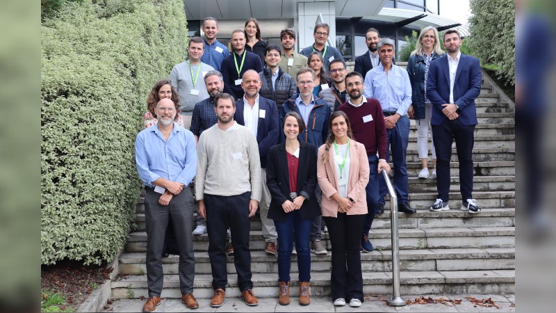 The Ecores Wind team at the project launch in Bilbao