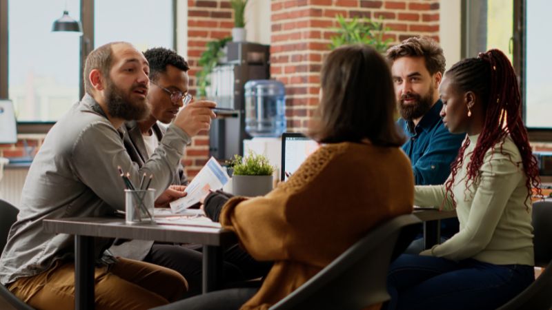 Diverse researchers collaborating