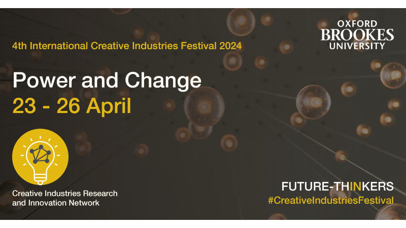Creative Industries Festival flyer