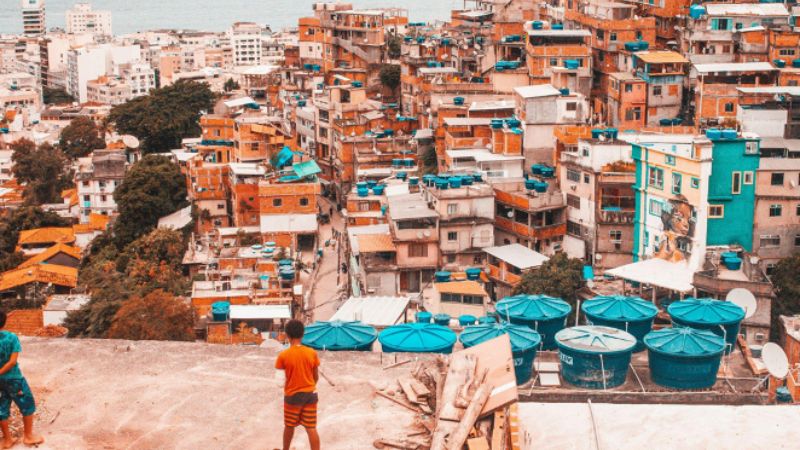 Rio’s favelas and secondary school pupils and tutors