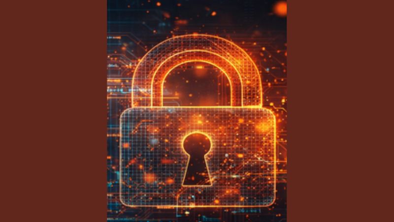 A digital padlock