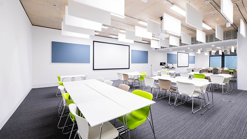 One of the new teaching spaces in the John Henry Brookes Building.