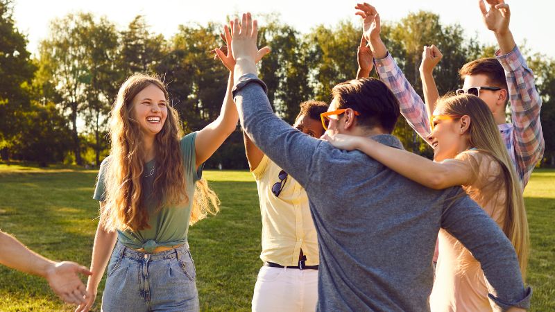 group of young people