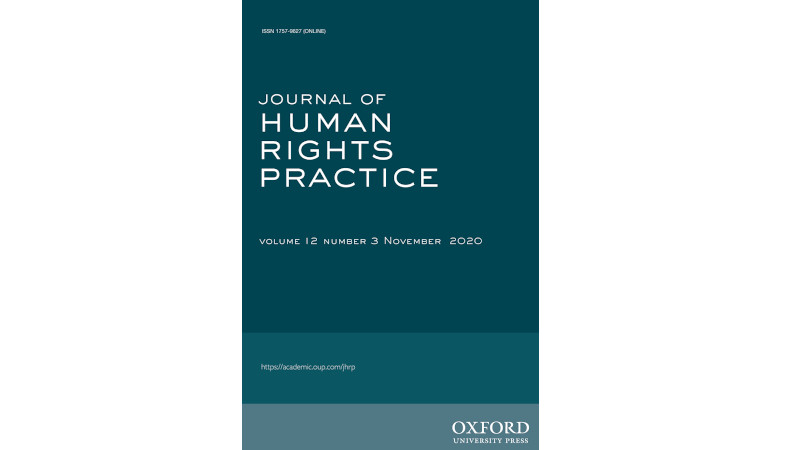 Journal of Human Rights Practice book cover