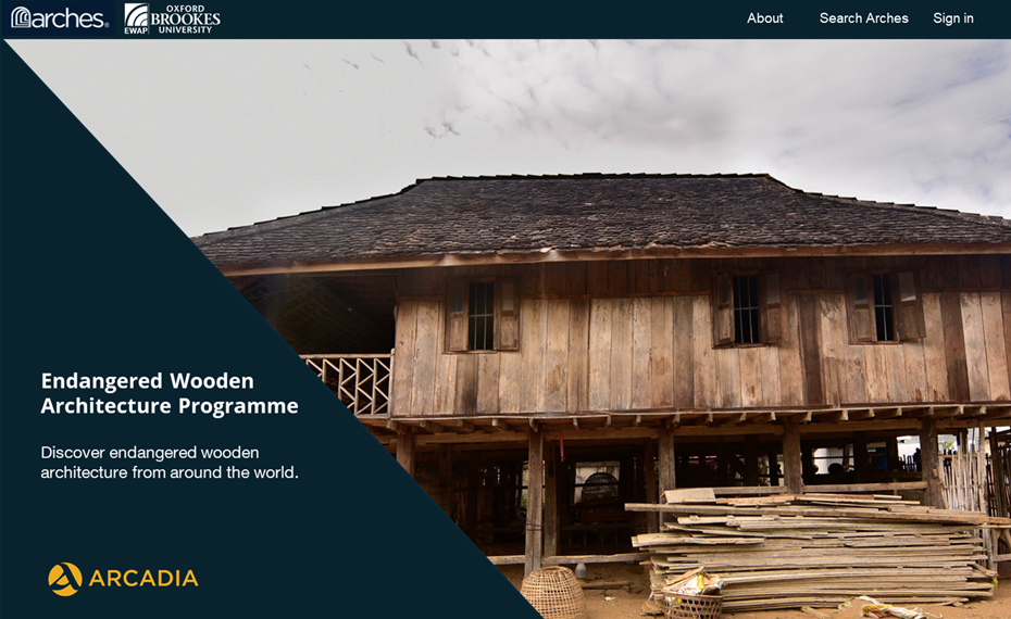 Endangered Wooden Architecture Programme archive