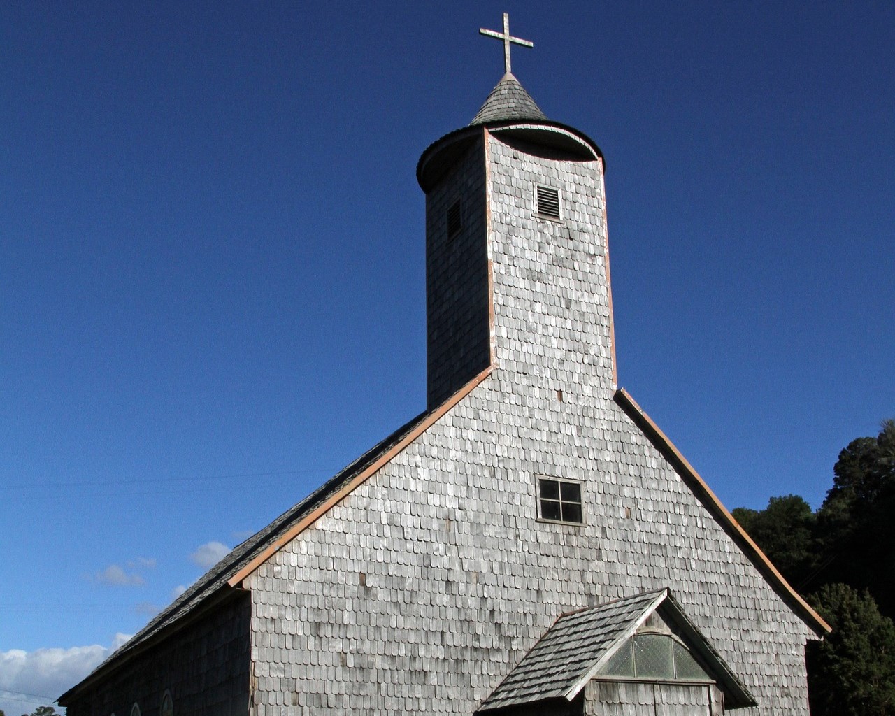 Wooden Church in Chiloe