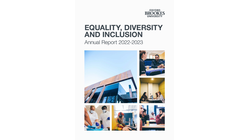 Equality, Diversity and Inclusion Annual Report 2022-23 cover