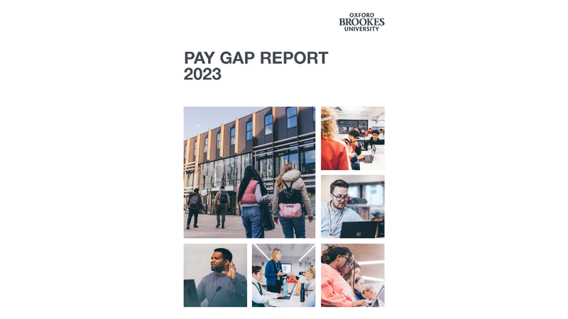 Pay Gap Report 2023 report cover
