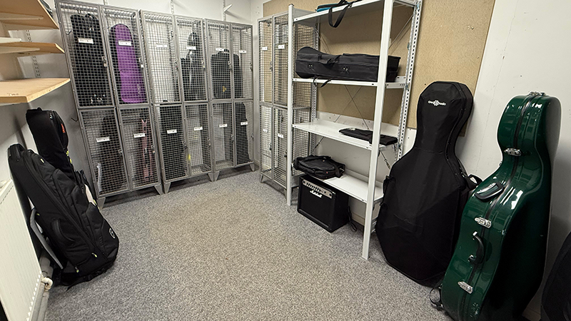 Instrument storeroom
